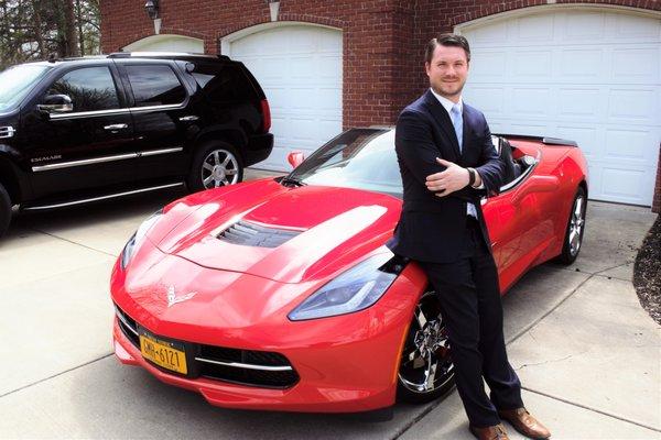 I work hard. Cars pictured are rental cars from Redline Rentals of Buffalo, my other locally owned business.