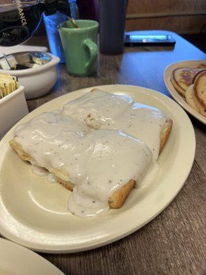 Biscuits and gravy