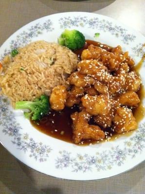 Sesame chicken