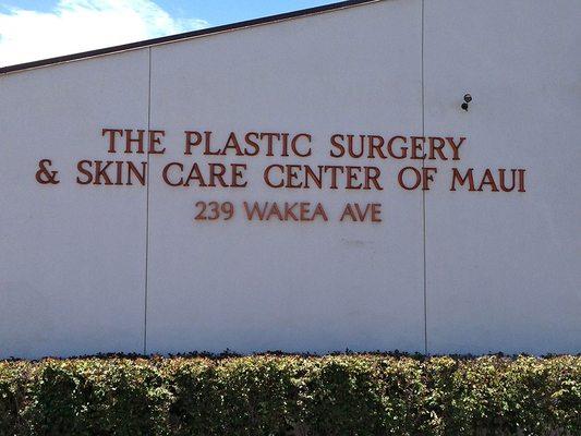 Maui Plastic Surgery located at 239 E. Wakea Ave. Kahului, HI 96732