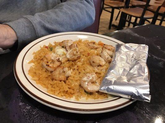 Shrimp and rice