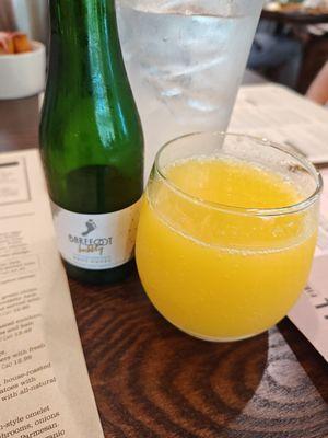 Mimosa to start brunch