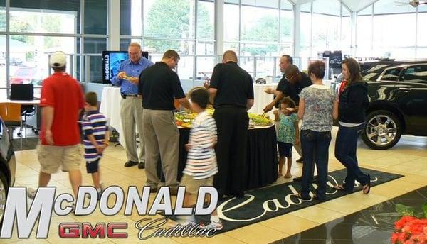 McDonald GMC Cadillac, of Saginaw, MI, has the largest inventory and the best prices of any dealership in the area.