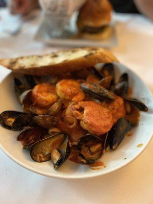 Seafood in Cioppino Sauce