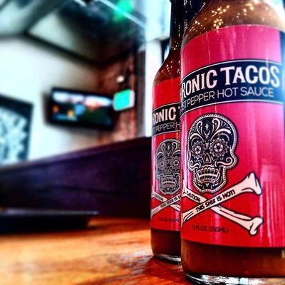 Chronic Tacos Ghost Pepper Hot Sauce!!!       Caution: This Sh!# is HOT!