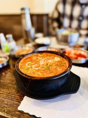 Spicy Soon Dae-Guk ( ) Soup