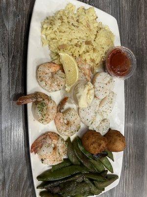 shrimp and scallops