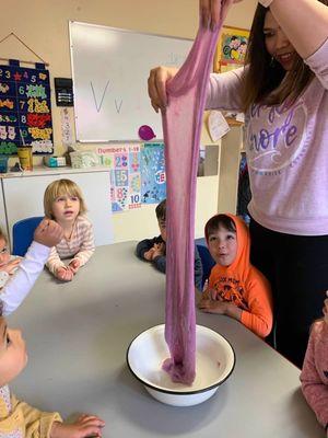 STEM hands on learning: Slime Time!