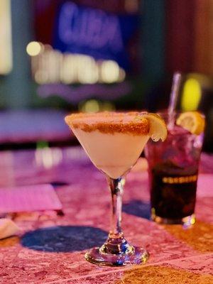 Key lime martini