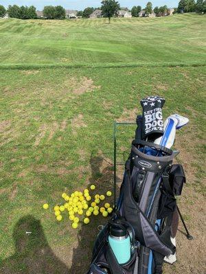 Driving range at Tiffany Greens