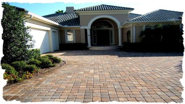 Oak Run Appian Combo Paver Driveway