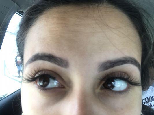 Eyebrow Threading,Tinting & Individual Eyelash Extensions Long