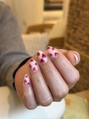 Russian manicure +design