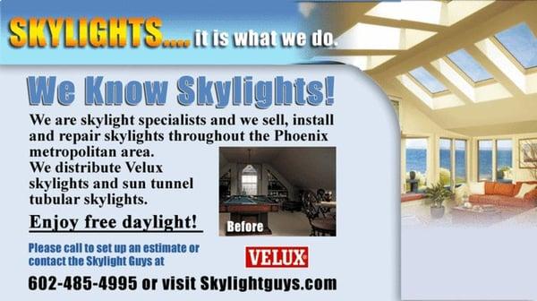 Skylights in Phoenix