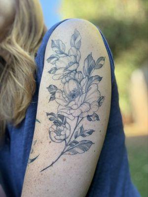 Flower tattoo