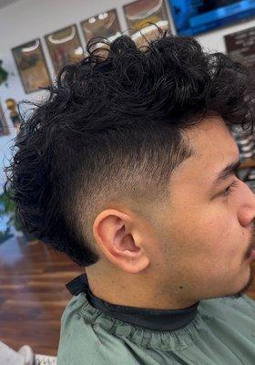 Cut by Brandon: Burst fade