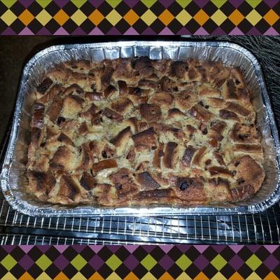 Coconut Craisin Raisin Bread Pudding!!!