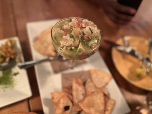 Shrimp Ceviche Crudo