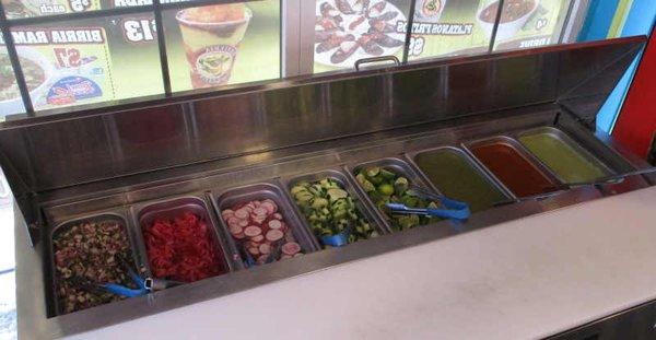 Salsa Bar...