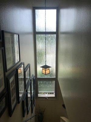 Stairwell window