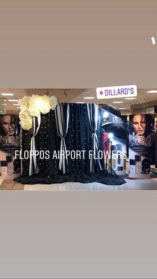 Backdrop Floppos Airport Flowers!!!