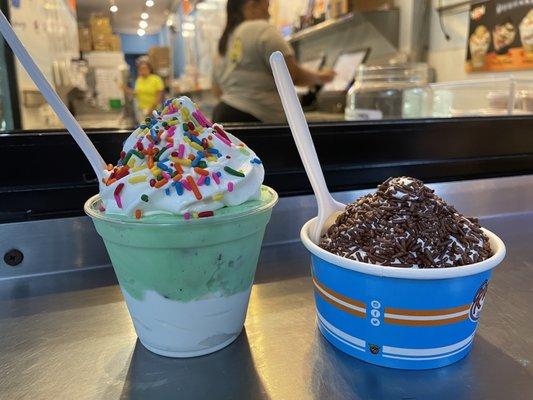 Twister with Creme Ice, Soft Serve Ice Cream