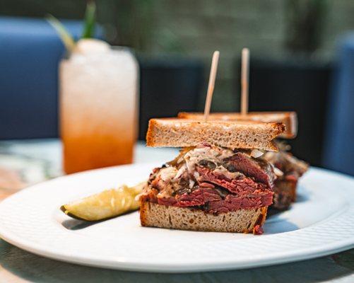 House smoked pastrami Reuben