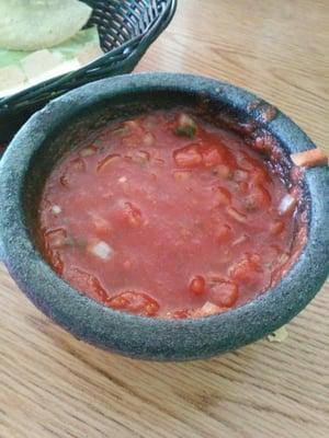 Salsa definitely not store bought