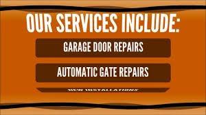 Weather seal replacement Spring replacement Broken cable replacement Roller replacement Bent track replacement Door panel replacement Other