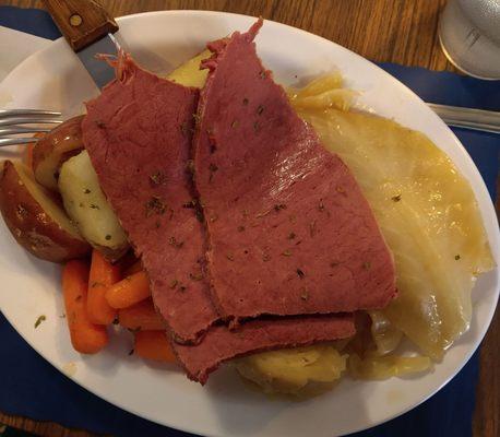 Corned Beef & cabbage