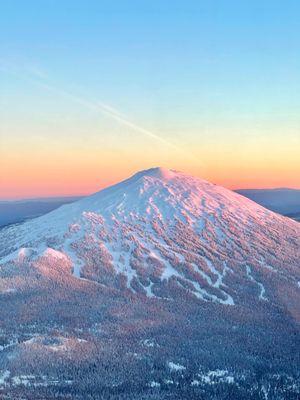 Mt. Bachelor in winter