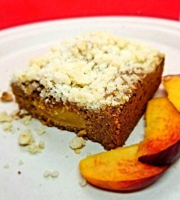 Peach Cobbler Blondie