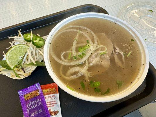 #4. Rare Beef Pho. Good enough to hit the spot esp for food court pho. Plus generous portion!