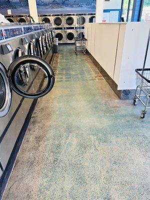 Washers and dryers