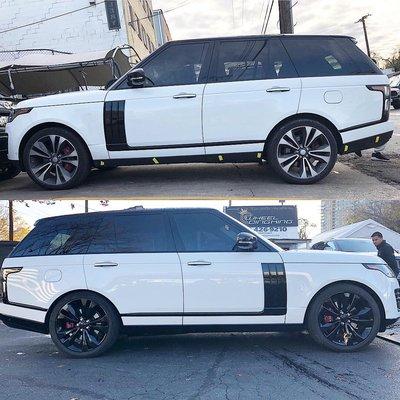 Range Rover Sport 2018 : Black Trim / Black Wheels / Tint