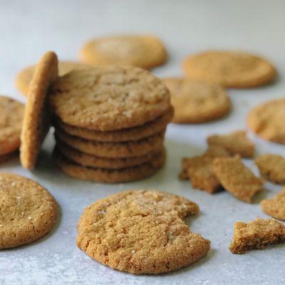 Triple Ginger Cookies, so snappy, they'll make you happy!