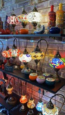 Hand Made Lamps from Turkey