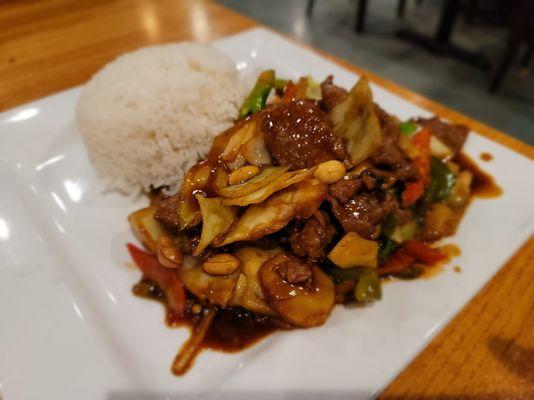 Kung pao beef