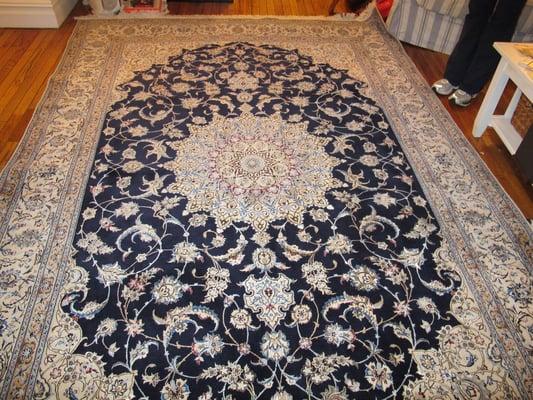 Oriental Rug Stain Removal - After