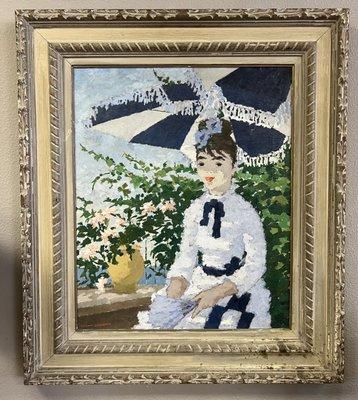 We have many French paintings by listed artist.