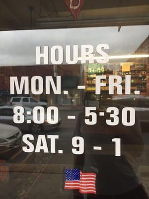 Store Hours