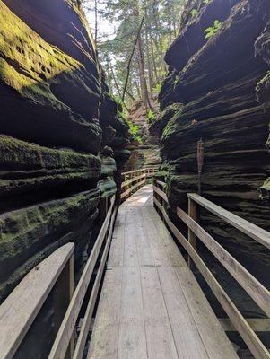 Nice walk through the rock formations.