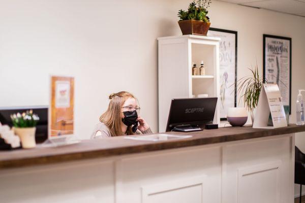 Front desk