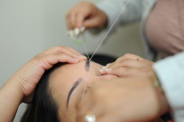 Eyebrow Threading