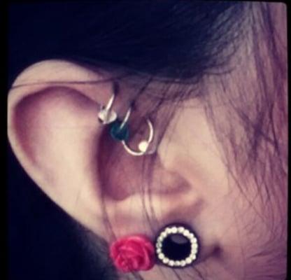 Triple forward helix