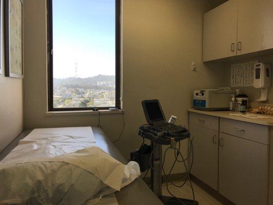 Treatment rooms are clean, well-equipped, and have a wonderful view.