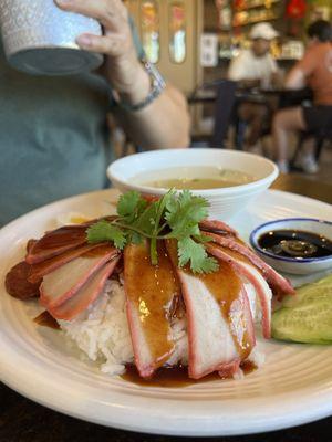 BBQ Pork Over Rice