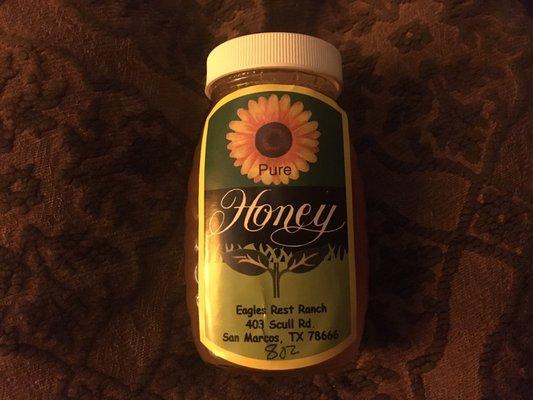 $6 local honey. Booth also has beeswax candles in tapers, tea lights, or lots of cute molds.