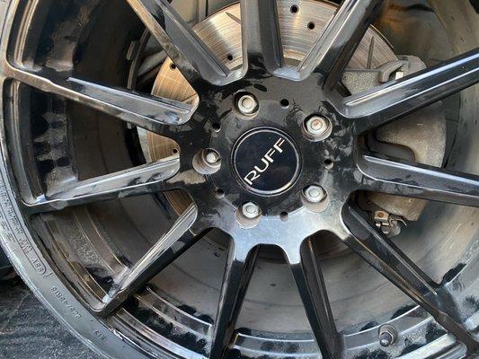 They said it's okay to drive with just 4 lug nuts because they messed up the other one