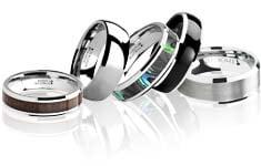 Mens Tungsten Rings